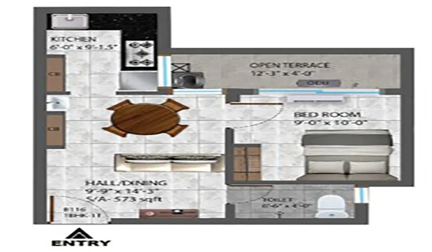 30707_onebhk_573_Bliss-573