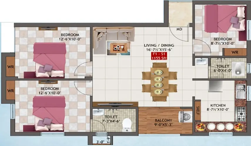 threebhk_1155_Jade-1155