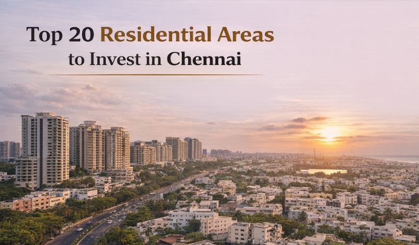 Top 20 Residential Areas to Invest in Chennai